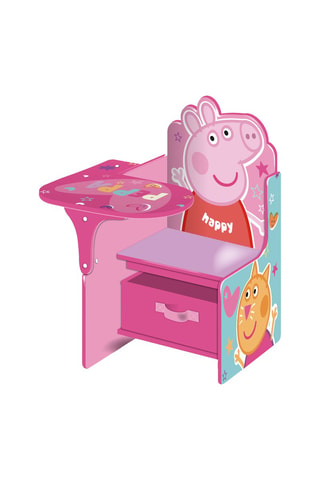 Pupitre de madera Peppa Pig - Desde 3 años - ?24 x 15 x 20 cm