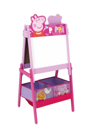 Tableau double face en bois Peppa Pig - Dès 3 ans - 64 x 45 x 117 cm