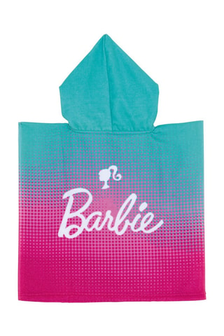 Poncho à capuche Barbie - Rose