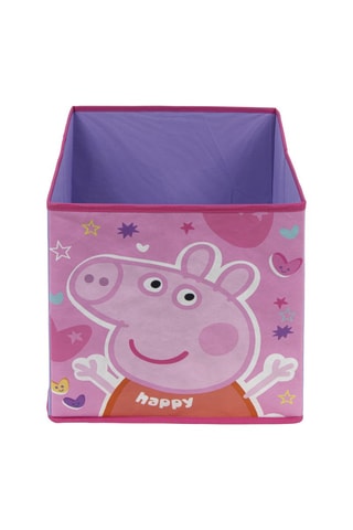 Cubo organizador plegable Peppa Pig - 31 x 31 x 31 cm
