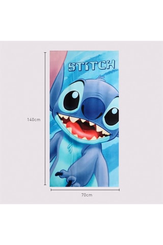 Toalla de playa Stitch Lilo y Stitch Disney - Azul - 70 x 140 cm