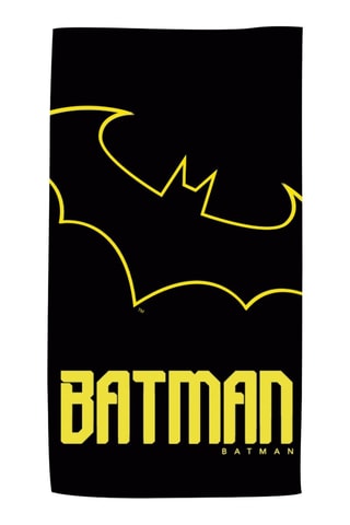 Toalla Batman La Liga de la Justicia DC Comics - Negro - 90 x 170 cm