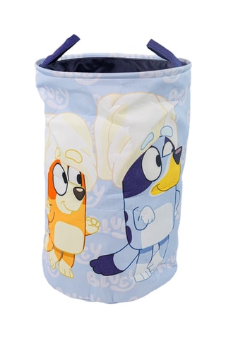 Panier à linge Bingo et Bluey - 50 x 32 x 30 cm - Bleu
