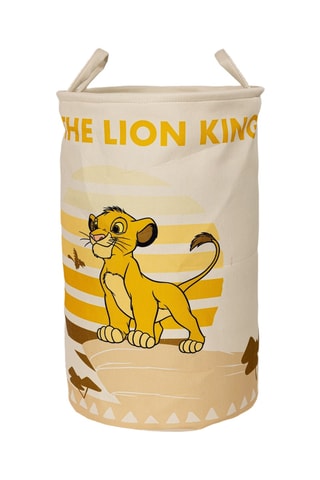 Panier à linge Simba Le Roi Lion Disney - 50 x 32 x 30 cm - Ecru