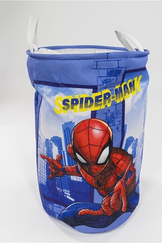 Panier à linge Spider-Man Avengers Marvel - 50 x 32 x 30 cm - Bleu marine