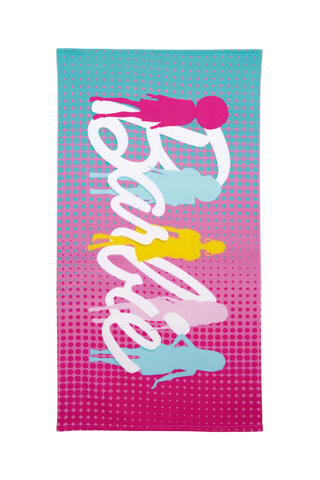 Toalla de ducha Barbie - Fucsia y turquesa