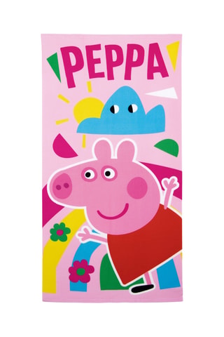 Toalla de ducha Peppa Pig - Rosa