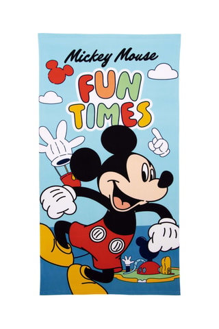 Drap de douche Mickey Disney - Ciel
