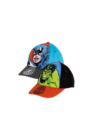 Casquette Captain America et Hulk Avengers Marvel - Modèle aléatoire