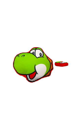 Coussin 3D Yoshi Mario - Vert - 40 x 40 cm