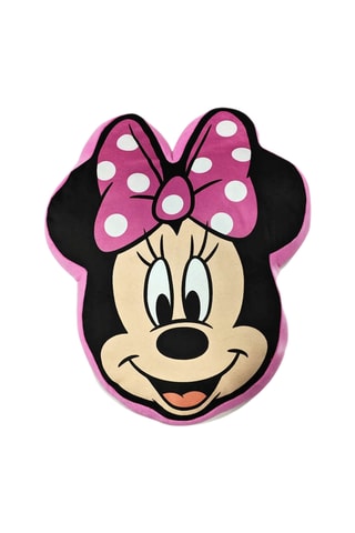 Coussin 3D Minnie Disney - Noir - 40 x 40 cm