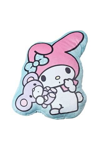 Coussin 3D Melody Hello kitty Sanrio - Turquoise - 35 x 31,6 x 8 cm