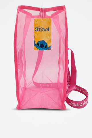 Bolso shopper Stitch Lilo y Stitch Disney - Rosa