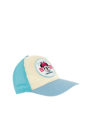 Casquette Minnie Disney - Ciel et ivoire