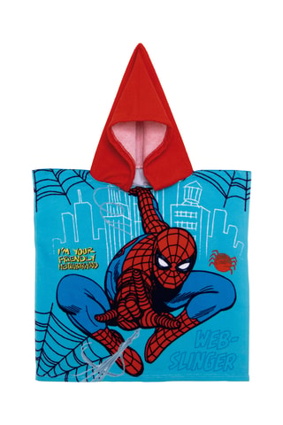 Poncho à capuche Spider-Man Avengers Marvel - Rouge