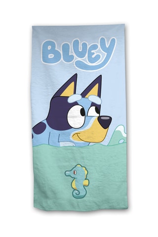 Toalla de playa Bluey - Celeste - 70 x 140 cm