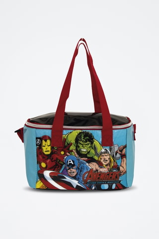 Sac à lunch isotherme Avengers Marvel - Bleu clair et noir