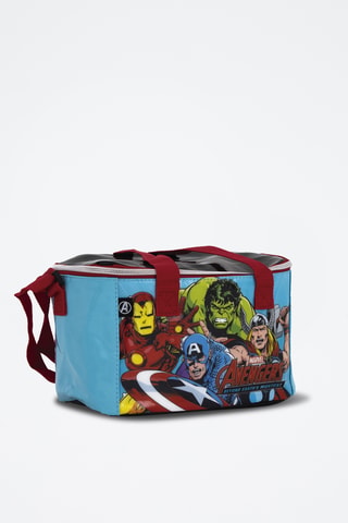 Sac à lunch isotherme Avengers Marvel - Bleu clair et noir