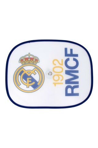 2 parasoles de coche Real Madrid FC - Blanco