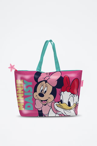 Bolso shopper Minnie y Daisy Disney - Rosa