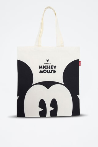 Tote bag Mickey Disney - Crudo y negro