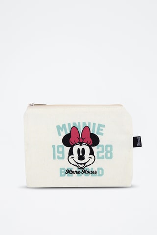 Pochette Minnie Disney - Ecru