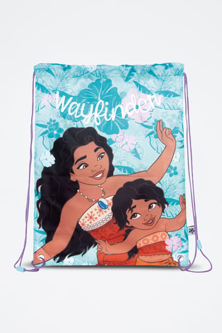 Mochila Vaiana Disney - Azul claro y rojo teja
