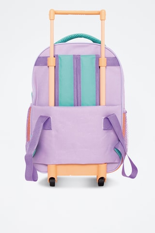 Sac à dos à roulettes Vaiana la légende du bout du monde Disney - Bleu clair et mauve