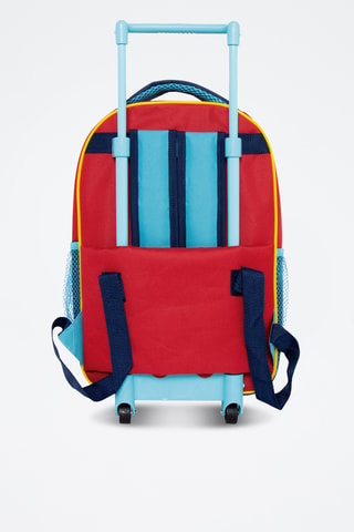 Sac à dos à roulettes Mickey et Pluto Disney - Bleu clair et noir