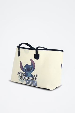 Bolso shopper Stitch Lilo y Stitch Disney - Crudo