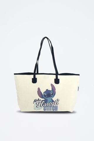 Bolso shopper Stitch Lilo y Stitch Disney - Crudo