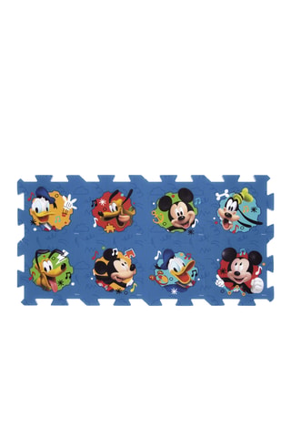 Tapis Mickey Disney - Bleu clair - 111 x 57 x 1 cm