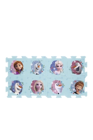 Tapis La Reine des Neiges Disney - Bleu clair - 111 x 57 x 1 cm