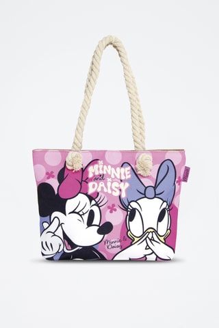 Bolso shopper Minnie y Daisy Disney - Rosa
