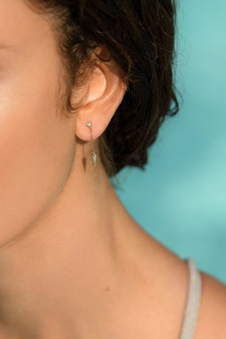 Boucles d'oreilles Cardinal - Or jaune et diamants