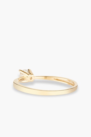 Solitaire Splendide Or jaune et diamant