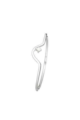Bague Pudeur - Or blanc et diamant