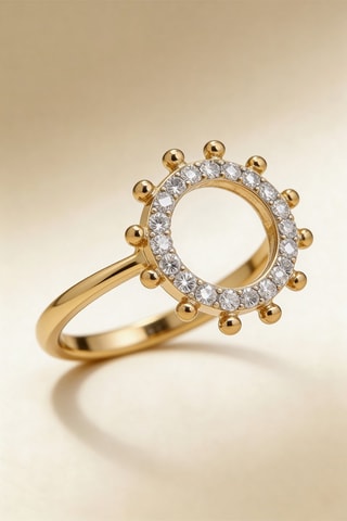 Bague Bursa - Or jaune et diamants
