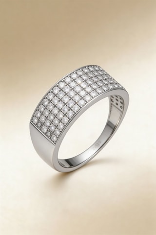 Bague Queenstown Or blanc et diamants
