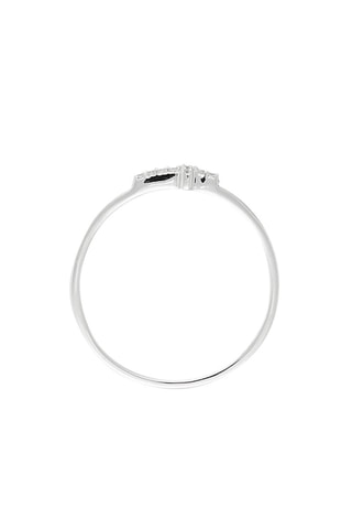 Ring Cruz   Witgoud en Diamanten 0,03 Karaat/11