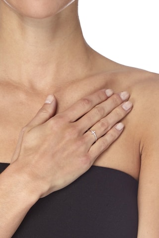 Ring Cruz   Witgoud en Diamanten 0,03 Karaat/11