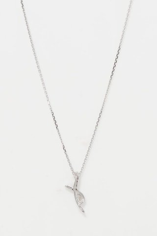 Pendentif Danse - 
Or blanc et diamant