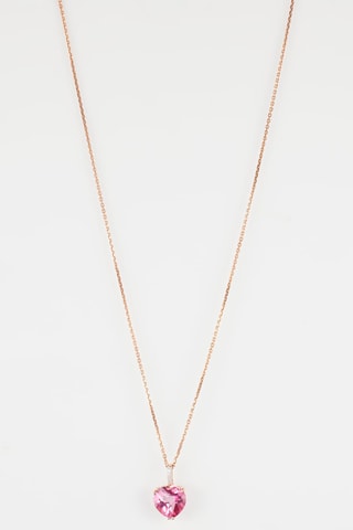 Pendentif Royalia - Or rose, diamants et topaze