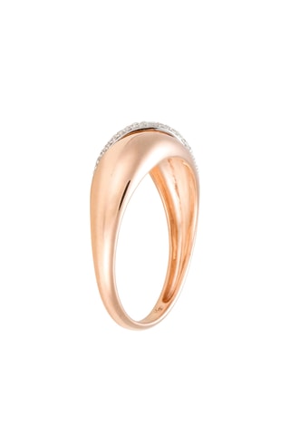 Bague Estran - Or rose et diamants