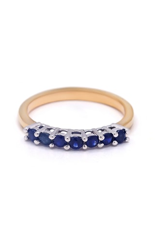 Bague Lovenia - Or jaune et saphirs