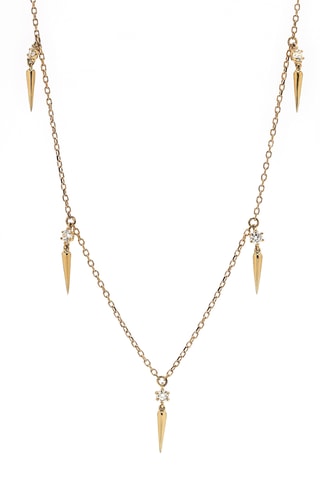 Collier Dilemme - Or jaune et diamants