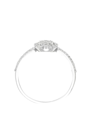 Bague Simplement Moi - Or blanc et diamants