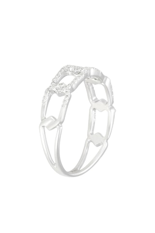 Bague Magnifique mirage - Or blanc et diamants