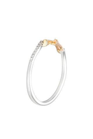 Bague Lingots - Or blanc, or jaune, or rose et diamants
