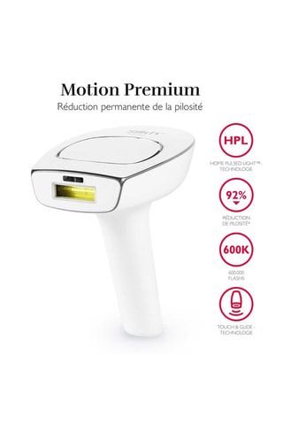 Epilator met Pulselicht - Motion Premium - 600.000 Lichtflitsen Lichaam
